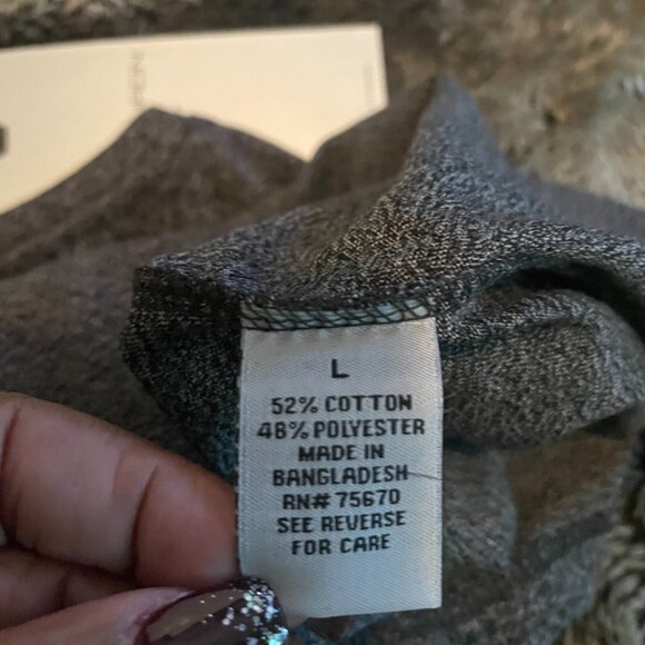 NWT Nickel & Iron Men's Heather Gray T-Shirt (Size L) - Picture 7 of 9